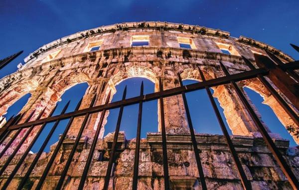 Maria Villa Pula Bagian luar foto